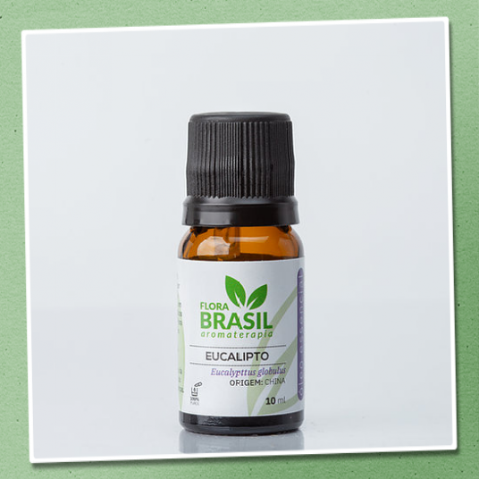Óleo essencial eucalipto glóbulus Flora Brasil