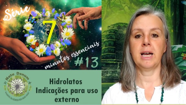 Hidrolatos - Indicações para uso externo