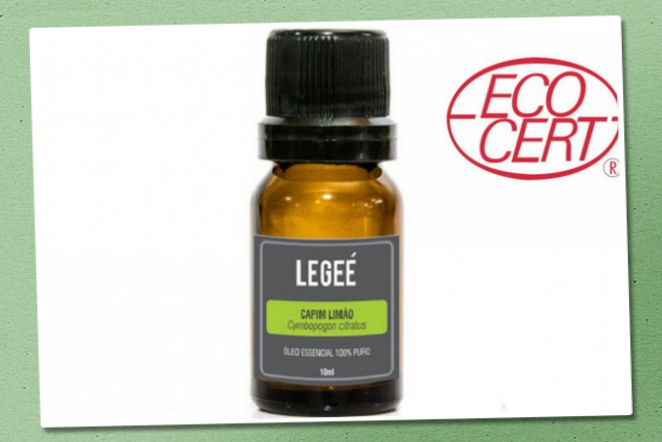 Óleo essencial capim limão Legee