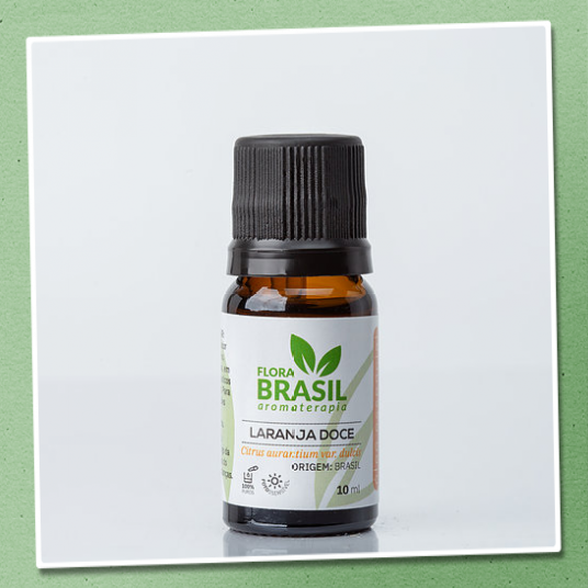 Óleo essencial laranja doce Flora Brasil