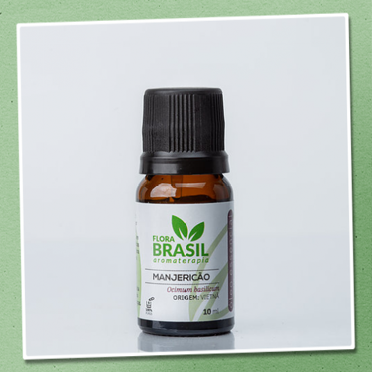 Óleo essencial manjericão Flora Brasil