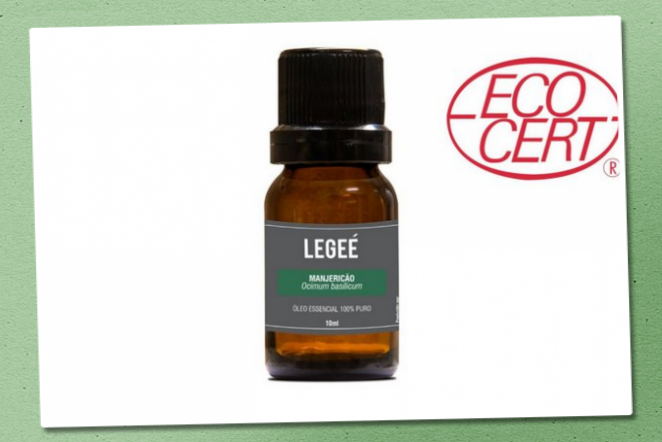 Óleo essencial manjericão Legeé
